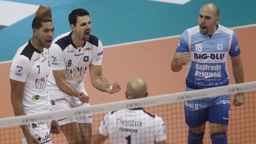 Volley: A2 Maschile Girone Bianco, il big match lo vince Siena