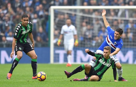 Sassuolo, un ko che fa male. La Samp vince in rimonta