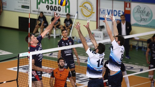 Volley: A2 Maschile Girone Blu Grottazzolina vince in rimonta al tie break