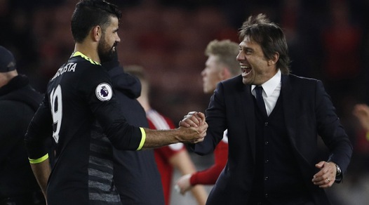 Premier League, il Chelsea di Conte in vetta da solo: 1-0 al Middlesbrough