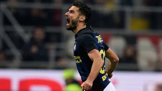 Inter, Candreva: «Derby? Meritavamo di vincere»