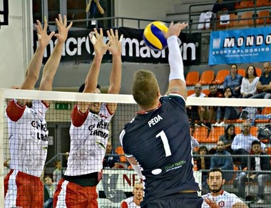 Volley: A2 Maschile, per Peda lesione al tendine della gamba sinistra