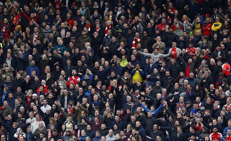 Nascosti nel wc per Manchester United-Arsenal