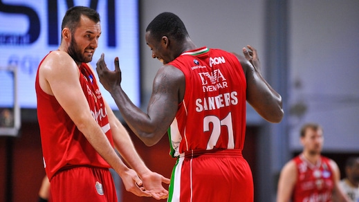 Basket, Eurolega: Milano sfavorita a 2,08 contro Datome