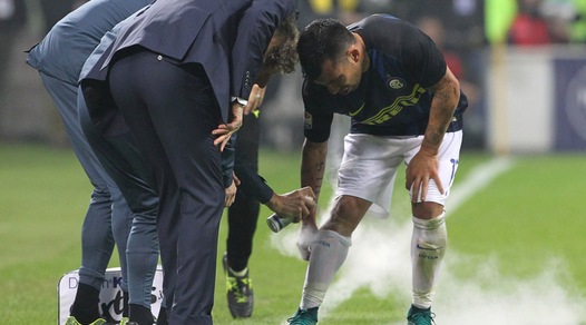 Inter: operazione per Medel, tornerà in campo a gennaio