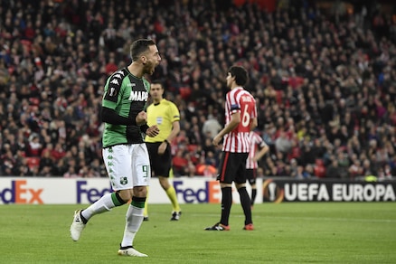 Athletic Bilbao-Sassuolo 3-2: non bastano i due gol