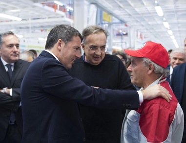 Marchionne: «Stiamo dimostrando di essere pari e superiori ai tedeschi»