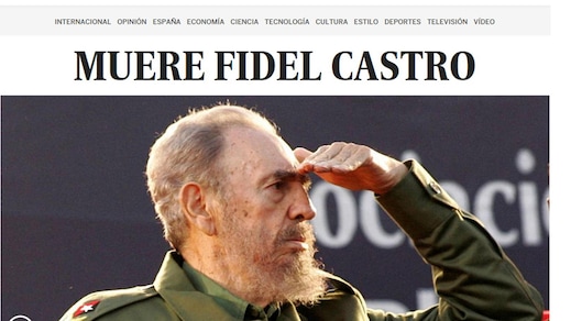 La morte di Fidel Castro sulla stampa internazionale