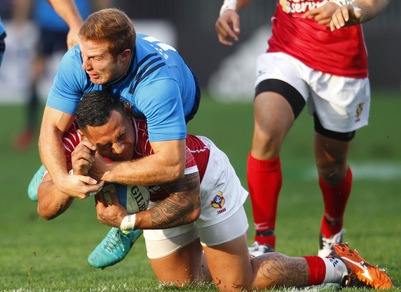 Italia-Tonga 17-19: ko all'ultimo minuto per l'Italrugby