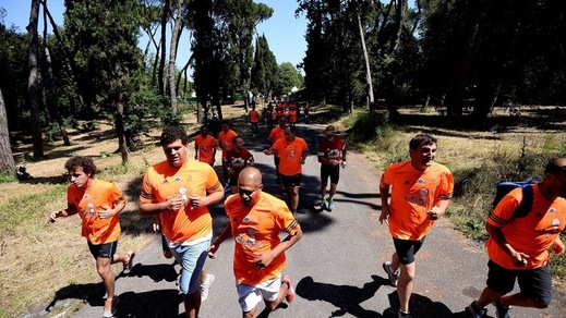 Running, il Colosseo illuminato di blu per la Run for Autism