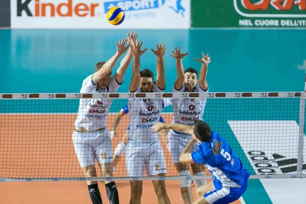 Volley: A2 Maschile Girone Bianco, Potenza Picena corsaro in casa del Club Italia