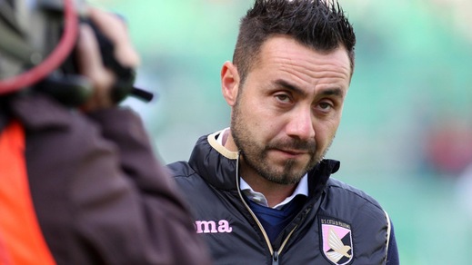 Palermo, Zamparini orientato a tenere De Zerbi