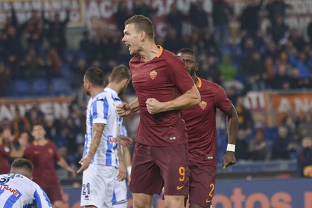Dzeko bomber d'Europa: dietro solo a Messi e Cavani