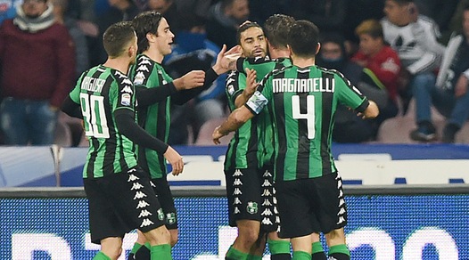 Serie A, Defrel ferma il Napoli: col Sassuolo è 1-1