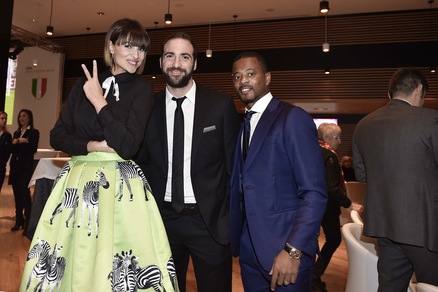 Juventus: Higuain ed Evra alla serata "Un'emozione dal 1897"