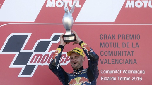 Moto2, Binder: «Che fortuna correre con il miglior team»