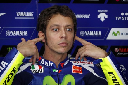MotoGp Yamaha, Valentino Rossi: «Sono stato un po' sfortunato»