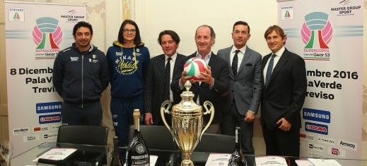 Volley: Presentata a Treviso la Supercoppa Femminile
