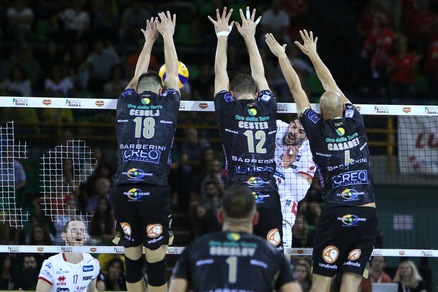 Volley: Superlega, Civitanova, Trento e Modena si giocano il titolo d'inverno