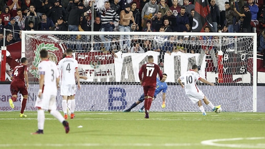 Serie B, Trapani-Carpi 0-1: Catellani su rigore. Calori già soffre
