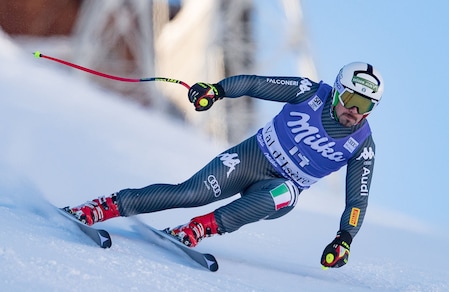 Sci: Fill secondo in discesa a Val d'Isere