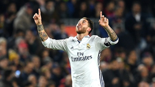 Real Madrid, Sergio Ramos mantiene a distanza il Barcellona