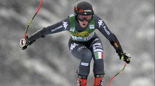 Sci, Goggia terza in SuperG a Lake Louis