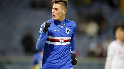 Serie A Sampdoria, Schick: «La Lazio è una grande squadra»