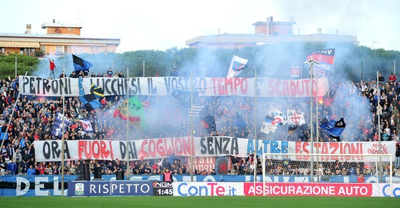Pisa: i tifosi tenteranno di impedire la partita col Bari
