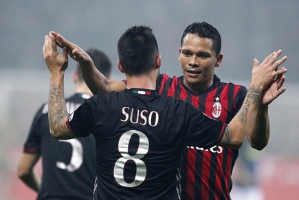 Serie A Milan, Bacca ancora fermo: è in dubbio per Roma