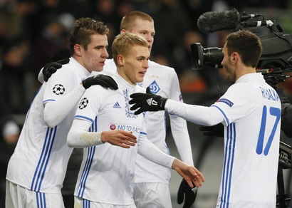 Champions League: Dinamo Kiev-Besiktas 6-0; Bayern-Atletico Madrid 1-0