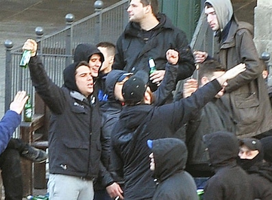 Juventus-Dinamo, la Digos arresta tre tifosi croati
