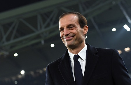 Juventus, Allegri: «Essere passati da primi? Vediamo il sorteggio...»