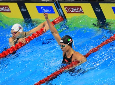 Mondiali in vasca corta, la Pellegrini vola in finale 100 sl