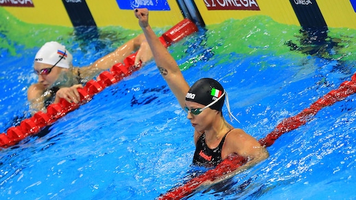 Mondiali in vasca corta, la Pellegrini vola in finale 100 sl