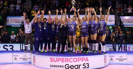Volley: Conegliano alza la Supercoppa