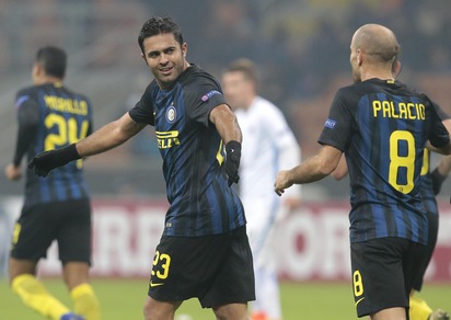 Europa League, Inter-Sparta Praga 2-1: doppietta di Eder, debutto ok per Pinamonti