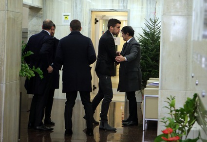 Roma, Strootman e Baldissoni all'udienza