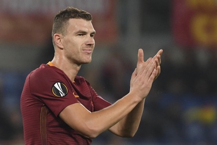 Roma, Dzeko capocannoniere dell'Europa League