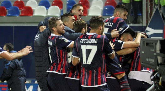 Serie A, Crotone-Pescara 2-1: Ferrari gol, Oddo ko