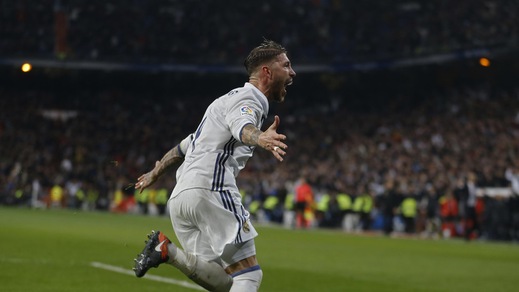 Liga, successo del Real Madrid in zona Sergio Ramos
