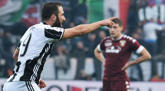 Serie A, Torino-Juventus 1-3: doppietta Higuaìn, festa in rimonta