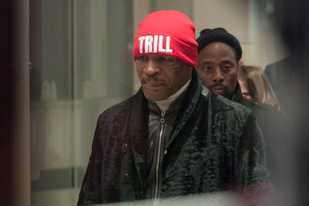 Mike Tyson, shopping extra lusso a Milano