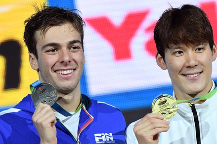 Nuoto, Mondiali vasca corta, argento Paltrinieri e bronzo Italia in 4x50 sl donne