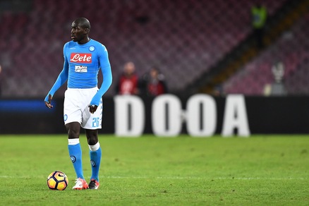 Serie A Napoli, stop Koulibaly: elongazione