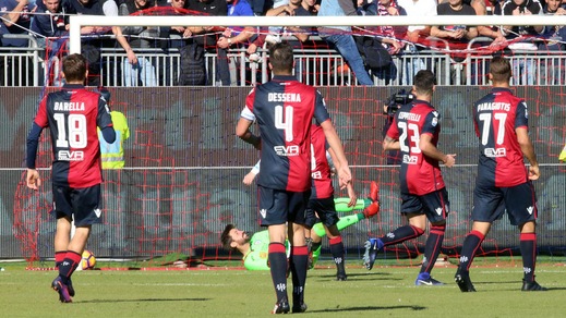 Serie A Cagliari, dato negativo: sono 37 i gol subiti