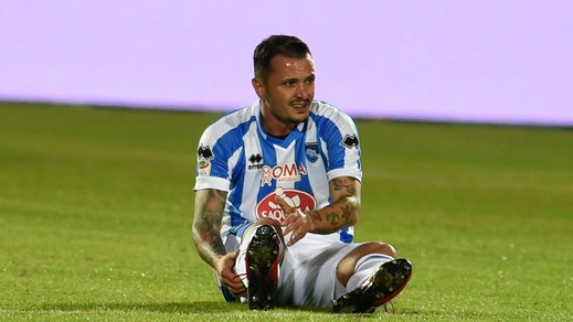Serie A Pescara, Pepe out: lesione muscolare