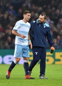 Lazio, solo una botta per Biglia. Marchetti out