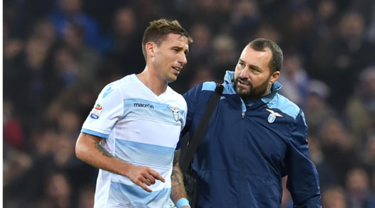 Lazio, solo una botta per Biglia. Marchetti out