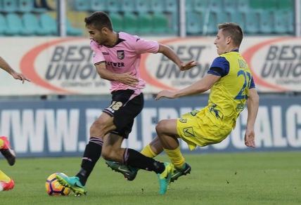Serie A Palermo, per Chochev trauma alla caviglia